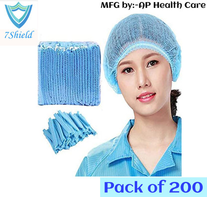 7SHIELD 200 Pieces Disposable Non Woven 