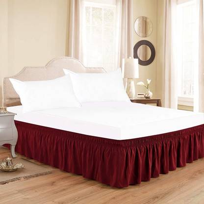 Meckhome Culture Platform King Size Bed Skirt In India At Flipkart Com Meckhome Culture Platform King Size Bed, White King Size Bed Skirt