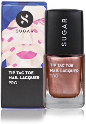 SUGAR Cosmetics Tip Tac Toe Nail Lacquer 040 Rust For The Record Tip Tac  Toe Nail Lacquer - Price in India, Buy SUGAR Cosmetics Tip Tac Toe Nail  Lacquer 040 Rust For