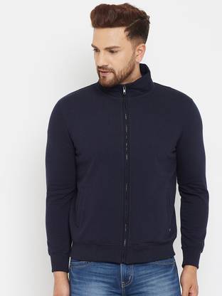 Full Sleeve Solid Men Sweatshirt
