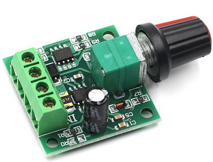 2A Motor Speed Switch Controller PWM 1803BK+self-recovery Fuse DC 1.8V 3V 5V 6V 