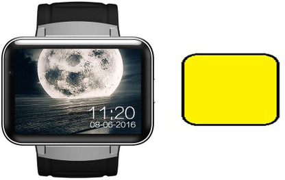 BE FOUND IN HUB Tempered Glass Guard for Time Owner DM98 Bluetooth Clock Smart  Watch Android 4.4 - BE FOUND IN HUB : Flipkart.com