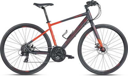 montra cycles red and black