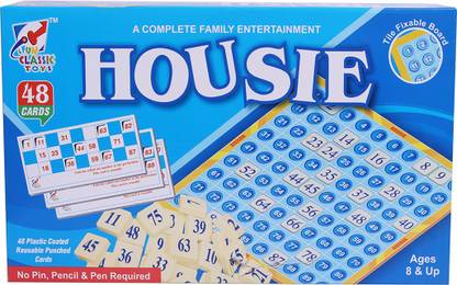 Toyster Housie Game set for Adults and Kids - Tambola Board Game set