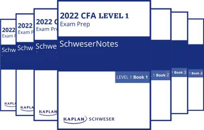 2022 CFA Level 1 Kaplan Schweser Study Package: Buy 2022 CFA Level