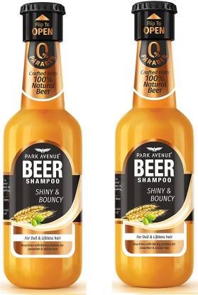 PARK AVENUE 2 SHINY & BOUNCY BEER SHAMPOO FOR DULL & LIFELESS HAIR (350 ML)  - Price in India, Buy PARK AVENUE 2 SHINY & BOUNCY BEER SHAMPOO FOR DULL &  LIFELESS