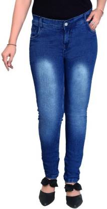 Skinny Women Blue Jeans
