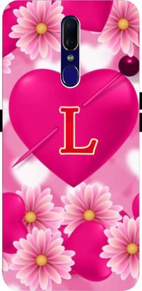 Codxcover Back Cover For Oppo F11 L Name L Heart L Letter Codxcover Flipkart Com