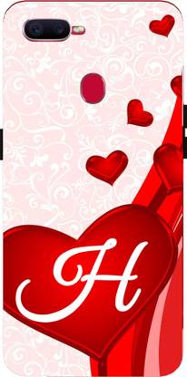 Codxcover Back Cover For Oppo F9 H Letter H Name H Love Codxcover Flipkart Com