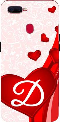 Codxcover Back Cover For Oppo F9 D Heart D Letter D Name Codxcover Flipkart Com