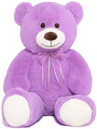 Toyhub 3 Feet Big Teddy Bear Cute Giant Stuffed Animals Soft Plush Bear For Girlfriend Kids Purple 36 Inch 3 Feet Big Teddy Bear Cute Giant Stuffed Animals Soft Plush