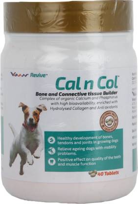 VVAAN Cal N Col Bone And Connective Tissue Builder Pet Health Supplements  Price in India - Buy VVAAN Cal N Col Bone And Connective Tissue Builder Pet  Health Supplements online at 