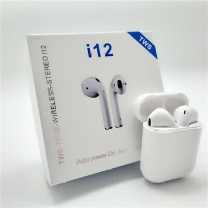 blau TWS i12 Inpods Ohrhörer Kopfhörer Kabellose Bluetooth Kopfhörer 