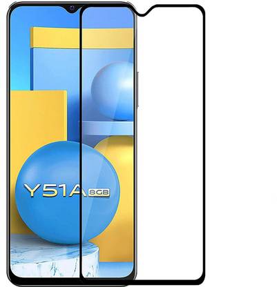 NKCASE Edge To Edge Tempered Glass for VIVOY51A