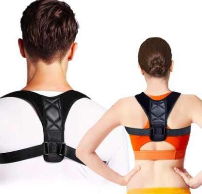 Adjustable and Comfortable Clavicle Brace Body Wellness Posture Corrector for Women & Men Thoracic Back Brace for Perfect Posture Posture Fixer 