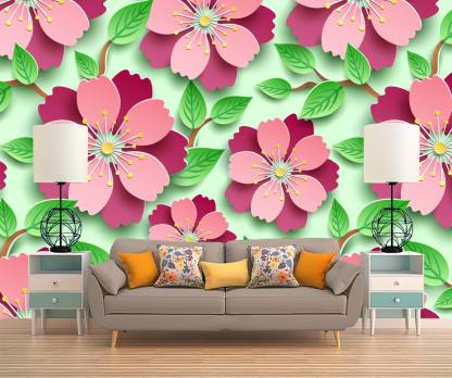 HD PRINT HOUSE Decorative Multicolor Wallpaper Price in India - Buy HD  PRINT HOUSE Decorative Multicolor Wallpaper online at 