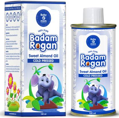 Baby Mom Company Natural Baby Massage Oil Cold Pressed Almond Oil Badam Rogan Oil For Baby Skin Hair Oil Price In India Buy Baby Mom Company Natural Baby