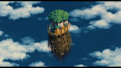 Movie Laputa Castle In The Sky Matte Finish Poster B-333 Paper Print -  Animation & Cartoons posters in India - Buy art, film, design, movie,  music, nature and educational paintings/wallpapers at 