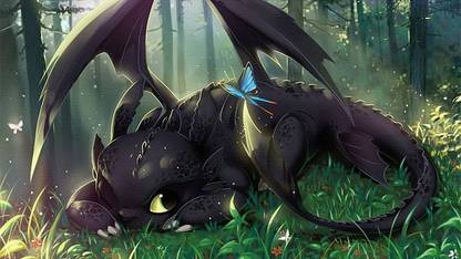 How To Train Your Dragon Toothless Animated Movie Matte Finish Poster Paper Print - Animation & Cartoons posters in India - Buy art, film, design, movie, music, nature and educational paintings/wallpapers at How To Train Your Dragon Toothless Animated Movie Matte Finish Poster Paper Print - Animation & Cartoons posters in India - Buy art, film, design, movie, music, nature and educational paintings/wallpapers at