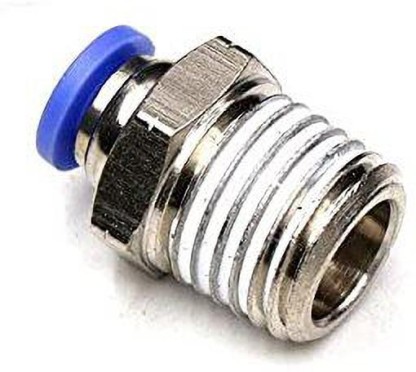 1/4 to 4mm Pneumatic T piece male Stud hose inline push fit connector air line 