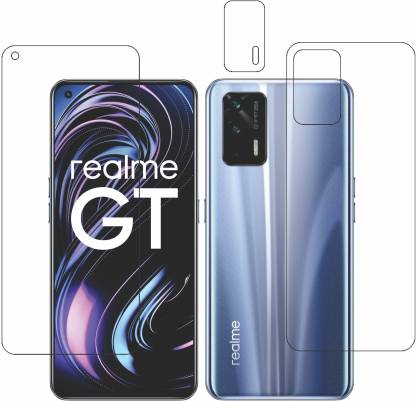 wooden craft Front and Back Tempered Glass for Realme GT 5G {Flexible}, RMX2202, GT 5G