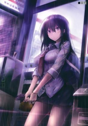 Rain Original Characters Wet Clothing Anime Girls Matte Finish Poster Paper  Print - Animation & Cartoons posters in India - Buy art, film, design,  movie, music, nature and educational paintings/wallpapers at 