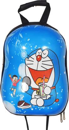 | D's PARADISE Kids cartoon Print Doraemon doll hard shell playschool bag/ picnic bag/ for toddlers Boys and Girls Waterproof School Bag - School Bag | D's PARADISE Kids cartoon Print Doraemon doll hard shell playschool bag/ picnic bag/ for toddlers Boys and Girls Waterproof School Bag - School Bag