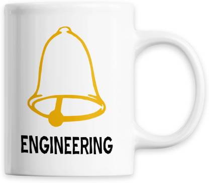 CustomEra Engineering Ghanta Quote Funny Ceramic White Coffee for Engineers | Best Gifts Idea for Engineers, Friends, Brothers, Sisters Ceramic Coffee Mug