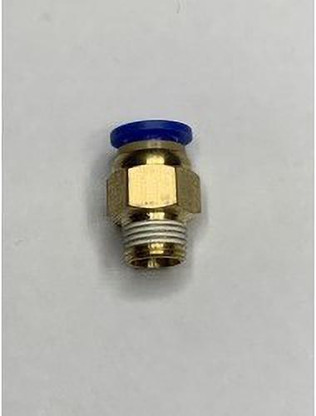 3/8" male x OD 16mm Pneumatic Quick Connector Push in to Connect Brass Fitting 