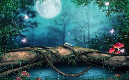 3D Nature Wallpaper Wide Wallpaper Wall Decor Poster Home Decor Pictures 3D  Poster - Total Home posters - Art & Paintings posters in India - Buy art,  film, design, movie, music, nature