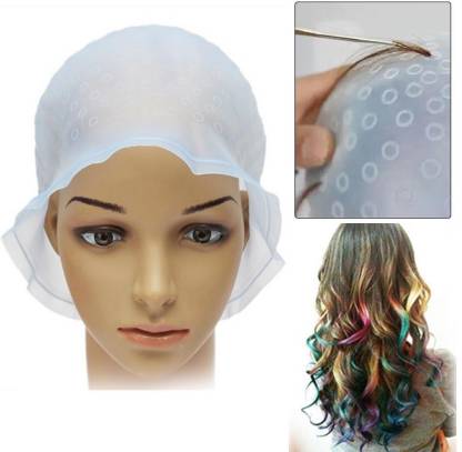 Faigy Beauty Rubber Silicon Hair Coloring Highlighting Bleaching Cap Price  in India - Buy Faigy Beauty Rubber Silicon Hair Coloring Highlighting  Bleaching Cap online at 