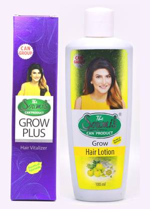 The Soumi's Can Product GROW PLUS HAIR VITALIZER 100ML & GROW HAIR LOTION  100ML Price in India - Buy The Soumi's Can Product GROW PLUS HAIR VITALIZER  100ML & GROW HAIR LOTION