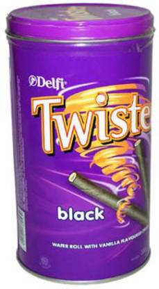 Delfi TWISTER BLACK WAFER ROLL IMPORTED 320 GMS Wafers Price in India ...