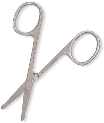  | Verceys Nose Hair Small Nasal Scissors for Trimming - Safely  Trim Nose and Ears with our Stainless Steel Scissors Scissors - Scissor