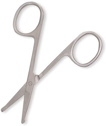 | Verceys Nose Hair Small Nasal Scissors for Trimming - Safely Trim Nose and Ears with our Stainless Steel Scissors Scissors - Scissor | Verceys Nose Hair Small Nasal Scissors for Trimming - Safely Trim Nose and Ears with our Stainless Steel Scissors Scissors - Scissor