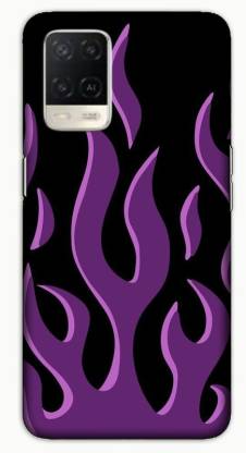 itrusto Back Cover for OPPO A54, OPPO A54 Purple Flame PRINTED DESIGNER BACK CASE COVER