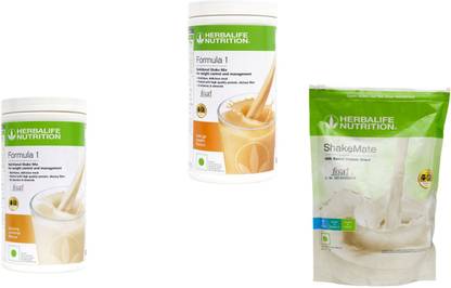 HERBALIFE FORMULA 1 NUTRITIONAL SHAKE MIX - BANANA CARAMEL ...