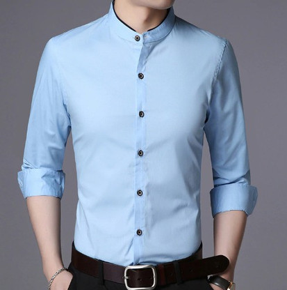 Formal light colour shirt clearance