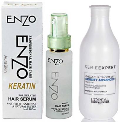 enzo Hair Serum & Loreal Professional Serie Expert Density Advance Shampoo  Price in India - Buy enzo Hair Serum & Loreal Professional Serie Expert  Density Advance Shampoo online at 