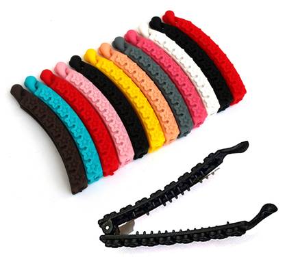 Zomaark Girl's & Women's Cute Multicolor Banana Hair Style Claw Clutch Clip Hairpin Cluture Set With Lock Grip (Pack of 12) Banana Clip Price in India - Buy Zomaark Girl's & Women's Zomaark Girl's & Women's Cute Multicolor Banana Hair Style Claw Clutch Clip Hairpin Cluture Set With Lock Grip (Pack of 12) Banana Clip Price in India - Buy Zomaark Girl's & Women's