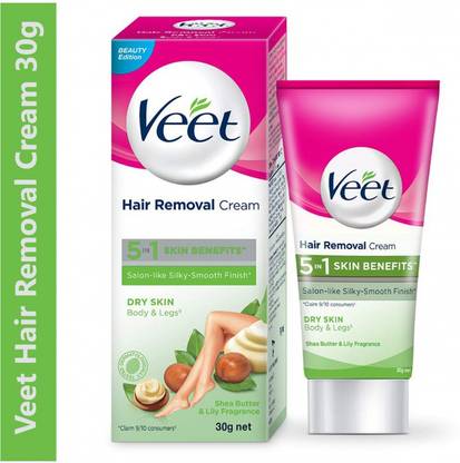 Veet Dry Skin Hair Removal Cream 30Gm