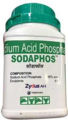 ZYDUS SODAPHOS FOR LARGE ANIMAL Helps in a recovery from milk fever. Improves milk production. · Prevents pica. · Improves conception rate. Pet Health Supplements Price in India - Buy ZYDUS SODAPHOS ZYDUS SODAPHOS FOR LARGE ANIMAL Helps in a recovery from milk fever. Improves milk production. · Prevents pica. · Improves conception rate. Pet Health Supplements Price in India - Buy ZYDUS SODAPHOS