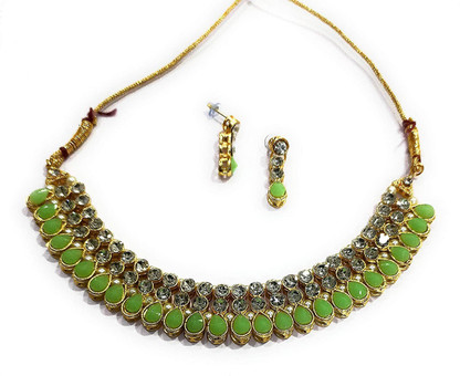 Classy Choker Style AD Stone Necklace 