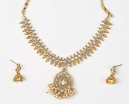 Gold-plated Plated Alloy Necklace Set 