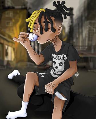xxxtentacion cartoon POSTER - TRENDING POSTER WITH STRIPE TAPING FACILITY Paper Print - Personalities, Decorative, Music posters in India - Buy art, film, design, movie, music, nature and educational paintings/wallpapers at xxxtentacion cartoon POSTER - TRENDING POSTER WITH STRIPE TAPING FACILITY Paper Print - Personalities, Decorative, Music posters in India - Buy art, film, design, movie, music, nature and educational paintings/wallpapers at