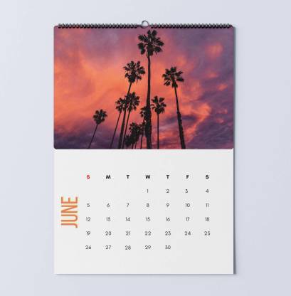 Lovestreet17 Sunset Wall Calendar 2022, Nature Calendar, Travel Calendar, 2022 Wall Hanging Calendar. 2022 Planner Calendar For Home & Office, New Year Gifts 2022 / 12X18 2022 Wall Calendar Price In India -