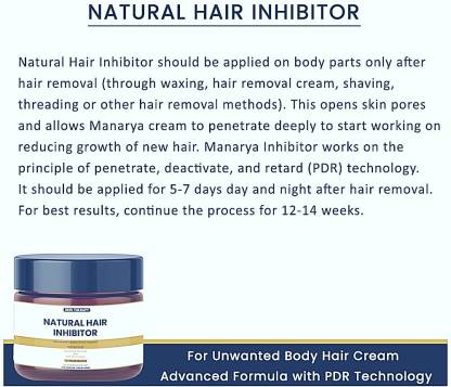 Manarya Sun's Heart Natural & Permanent Cream for Hair Inhibitor/Retarder/Remover  Cream - Price in India, Buy Manarya Sun's Heart Natural & Permanent Cream  for Hair Inhibitor/Retarder/Remover Cream Online In India, Reviews, Ratings
