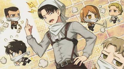 Anime Attack On Titan Auruo Bossard Chibi Matte finish Poster Paper Print -  Animation & Cartoons posters in India - Buy art, film, design, movie,  music, nature and educational paintings/wallpapers at Flipkart.com