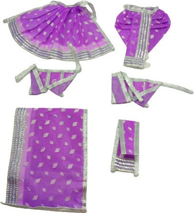 Shyam Radha Krishna Lehenga Dhoti Set 