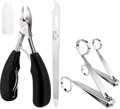 maycreate Toe nail Clippers Trimmer for Ingrown or Thick Toenails, Stainless Steel Sharp Nail Clipper Pedicure Tool with Long Handle and Soft Grip for Seniors - Price in India, Buy maycreate Toe maycreate Toe nail Clippers Trimmer for Ingrown or Thick Toenails, Stainless Steel Sharp Nail Clipper Pedicure Tool with Long Handle and Soft Grip for Seniors - Price in India, Buy maycreate Toe